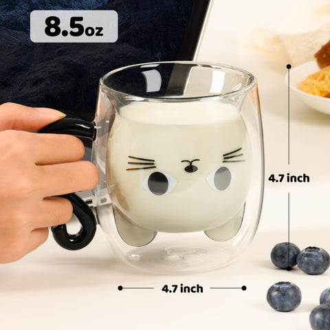 Paracity taza gato, regalo ideal para amantes de gatos.
