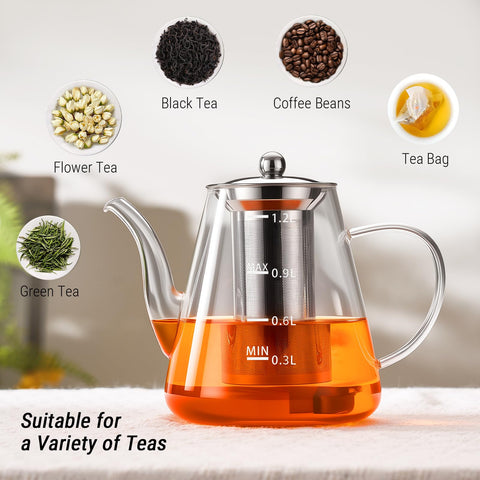 Tetera PARACITY de 1200 ml para compartir entre amigos