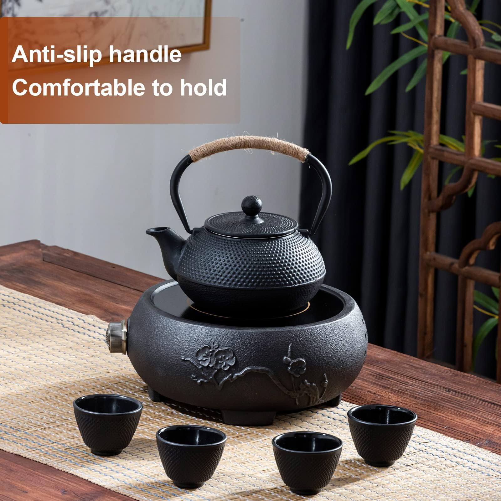 Infusor separado para retirar hojas y servir té limpio