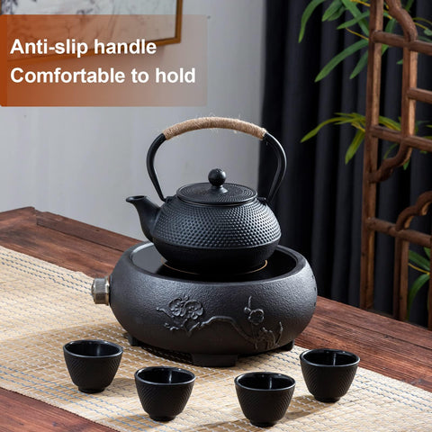 Infusor separado para retirar hojas y servir té limpio