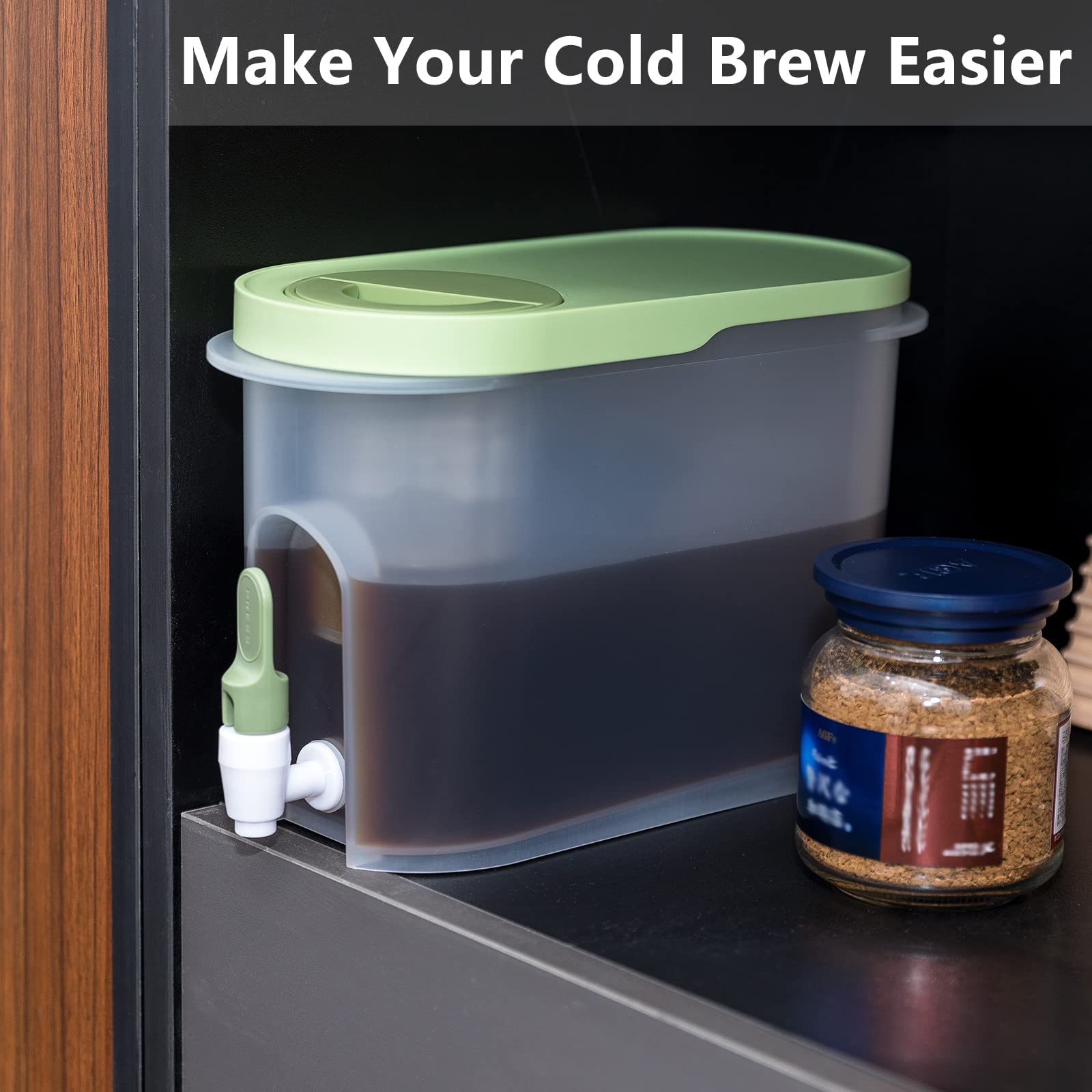PARBEE infusor de frutas y té para bebidas refrescantes.