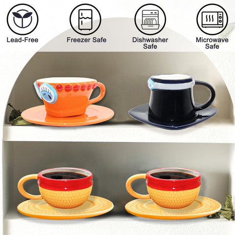 parknshop taza anime base gruesa, estable y menos volteretas.