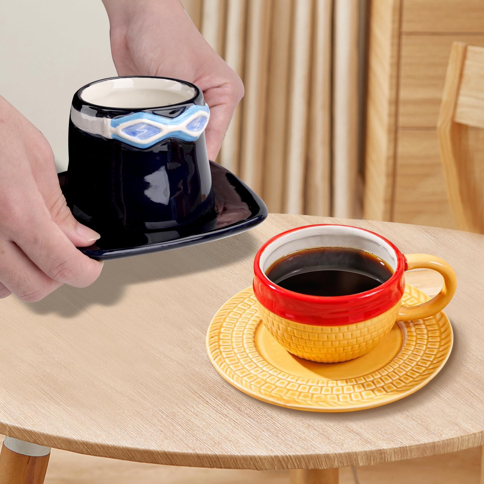 parknshop taza anime coleccion, diseño artesanal para fans.