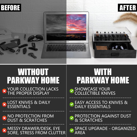 Parkway Home dimensiones compactas: encaja en estantería sin ocupar mucho espacio