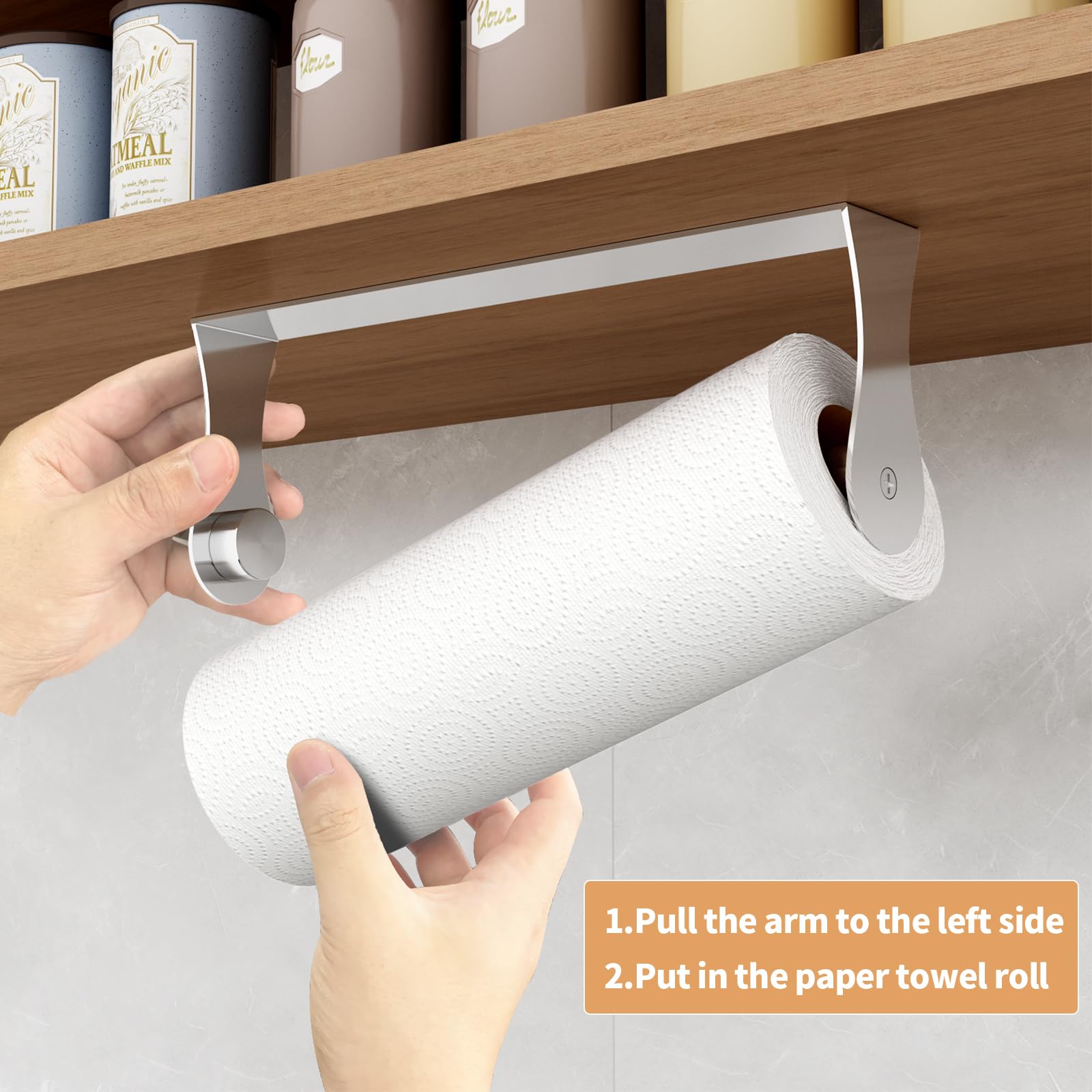 PAROTO diseño compacto, encaja discretamente bajo el mueble de la cocina.