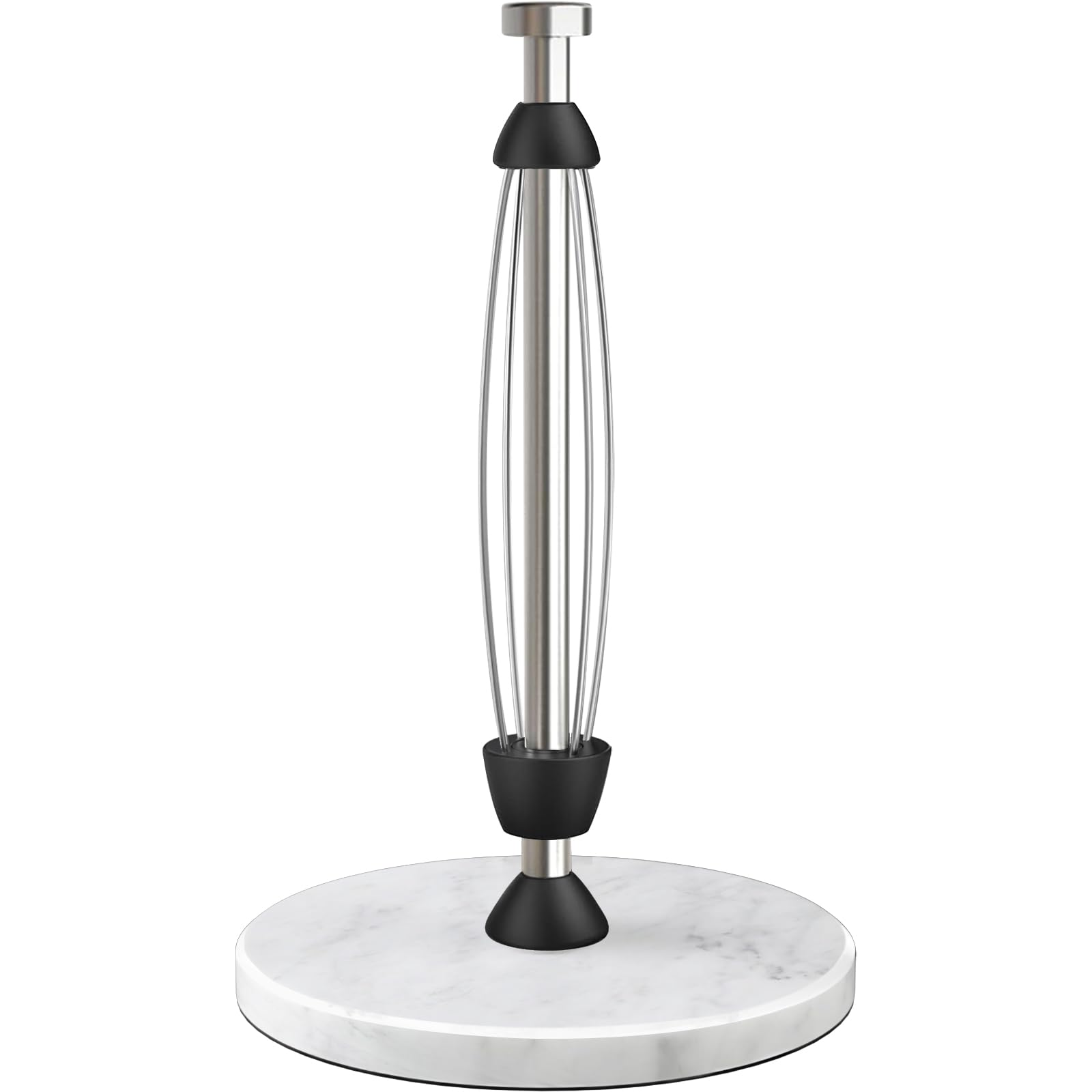 PAROTO soporte papel toallas con base de mármol, estable y decorativo.