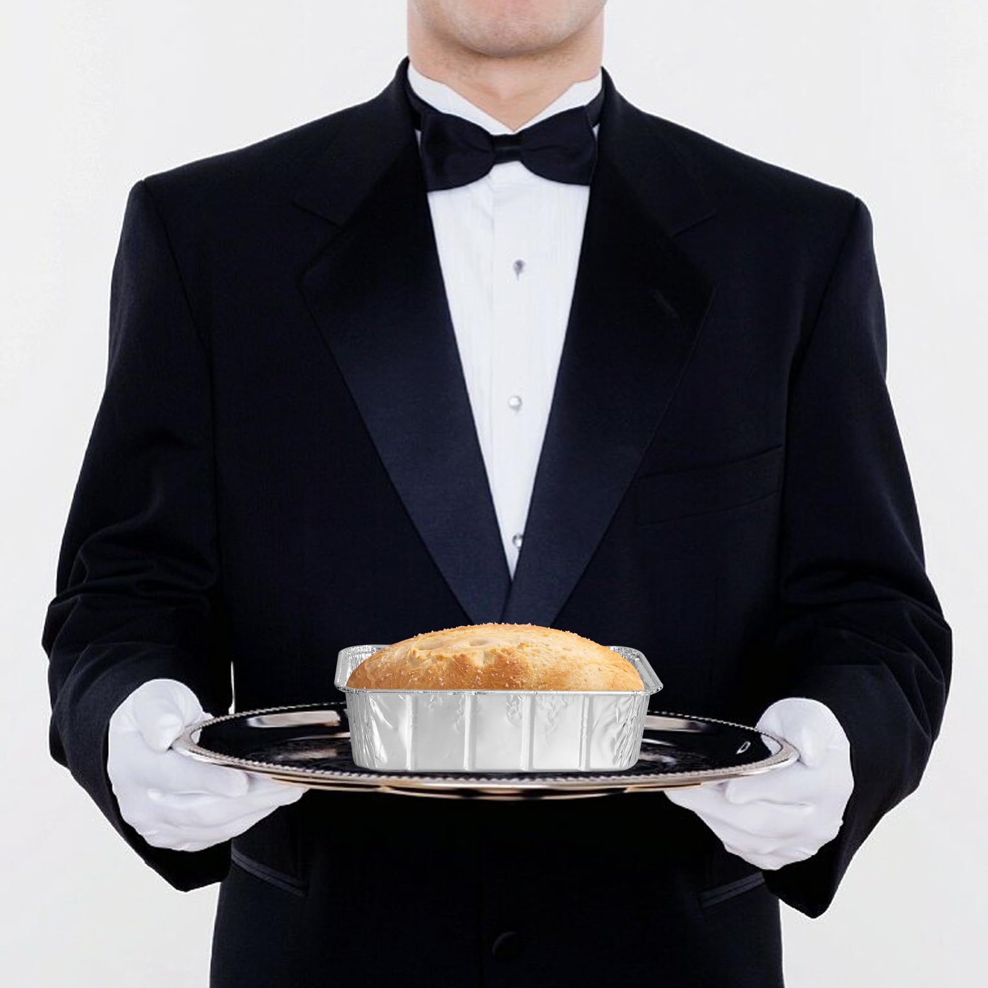 Party Bargains, pan de aluminio para hornear, distribución uniforme del calor.