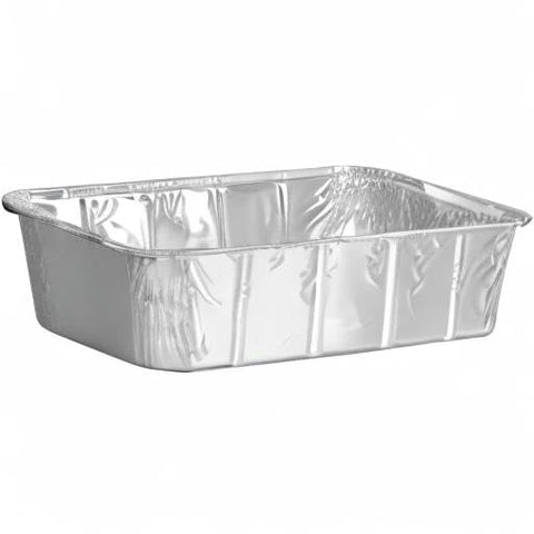 Party Bargains pan aluminio, uso en cocina y catering, fácil de desechar.