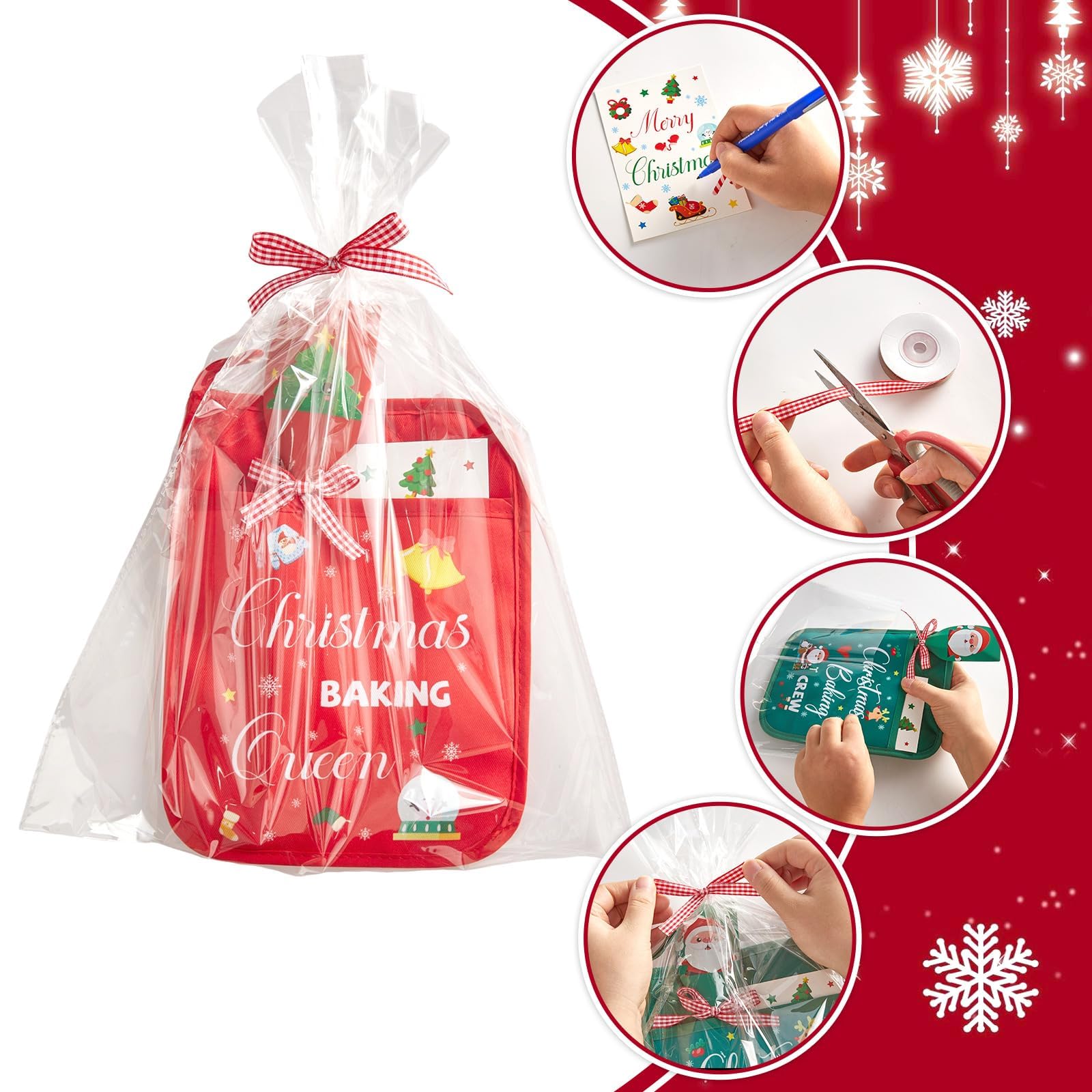 Party Greeting bolsas de empaque regalo para una presentación festiva sin esfuerzo.