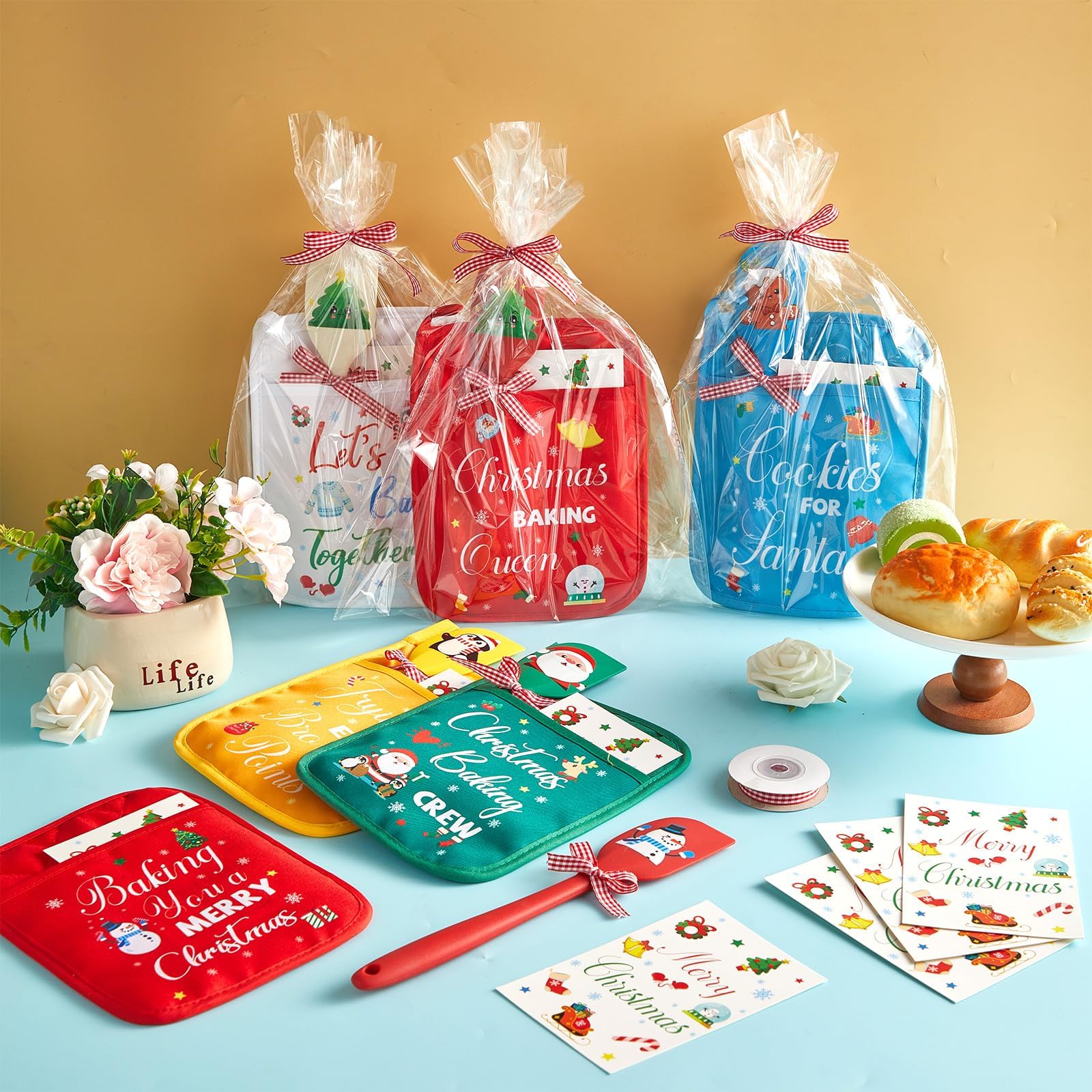 Party Greeting cinta-regalo para rematar el envoltorio con estilo.
