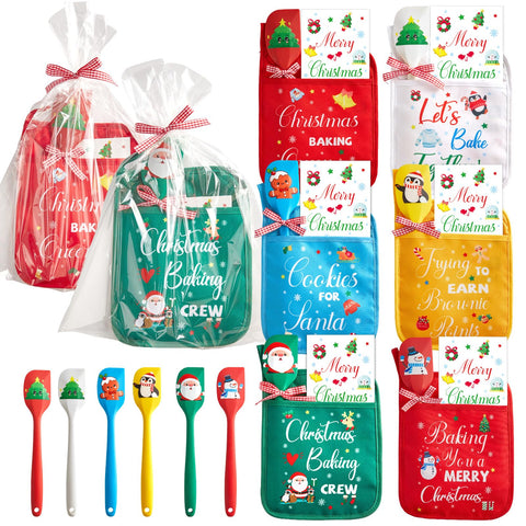 Party Greeting manoplas navidad con bolsillo para agarre seguro y cómodo.