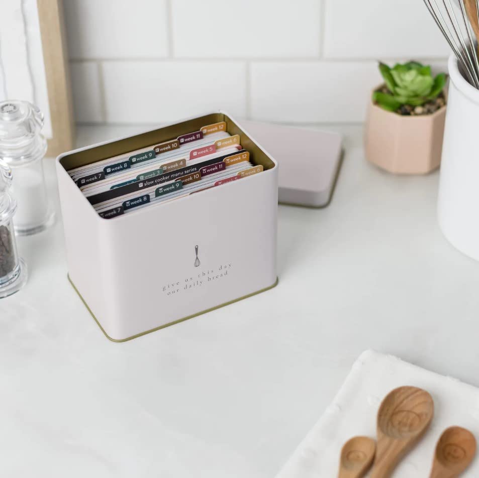 Passionate Penny Pincher organizador-de-recetas, protege historias familiares y recetas heredadas.