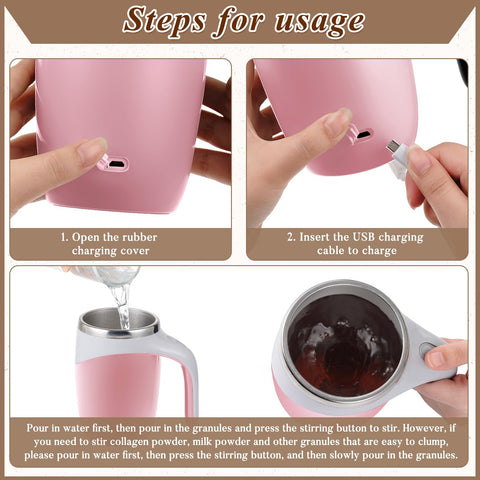 Patelai base imantada estable para mezcla suave en cada taza.