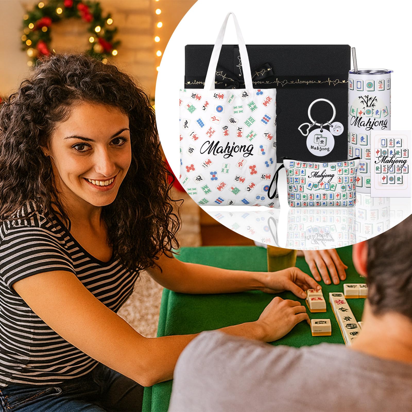 Patelai caja regalo negra, presenta todo el conjunto con estilo