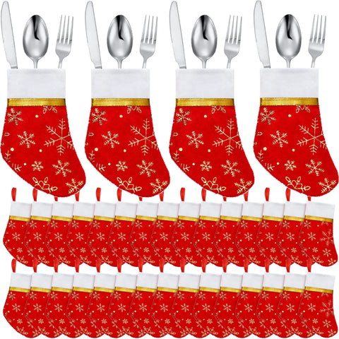 Calcetines mini Patelai para cubiertos, tamaño 5,51 pulgadas, organizan la mesa.