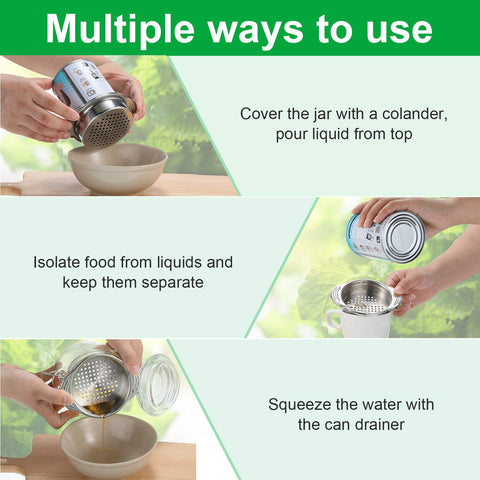 Patelai colador lata multiuso para atún, frijoles y verduras