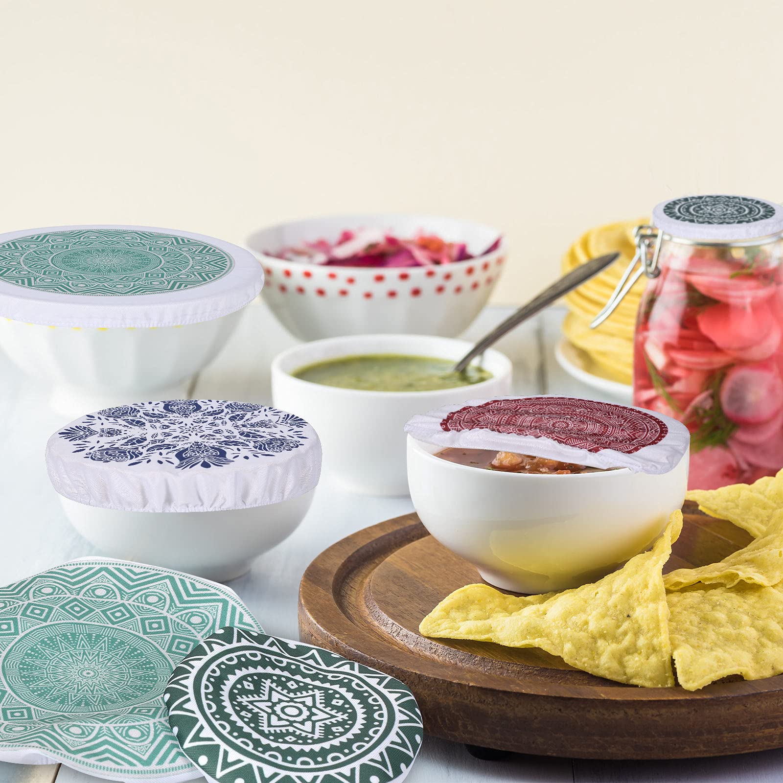 Patelai cubiertas bol 30cm, utiles para panes y frutas