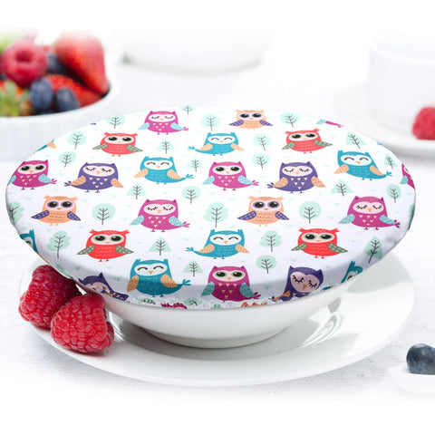 Patelai cubiertas para cuencos de 20 cm con estampados vivos.