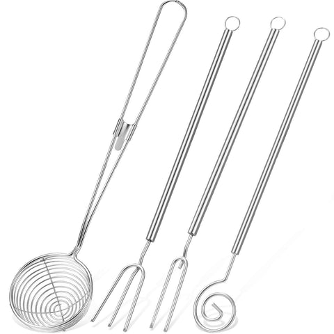 Patelai cuchara escurridora para chocolates, ideal para escurrir y posicionar pralines