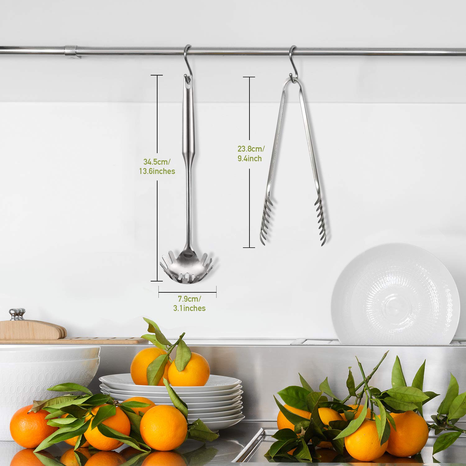 Patelai cuchara para pasta con dientes ideal para servir sin pérdidas