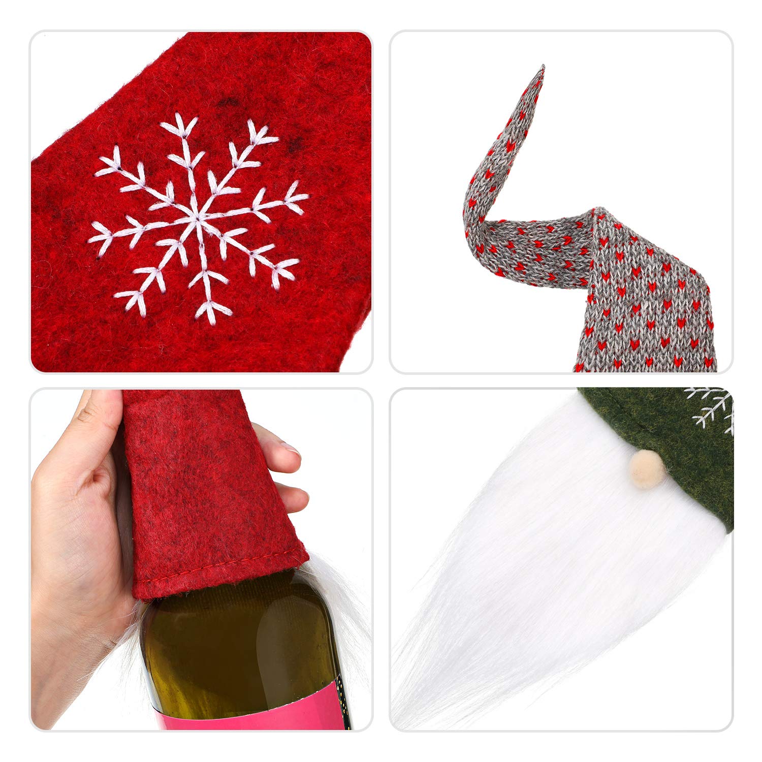 Patelai decoración festiva para Navidad añade encanto a la mesa.