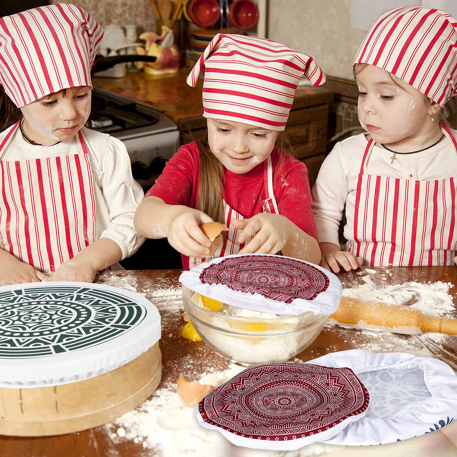 Patelai disenos 5 patrones de telas cubiertas para cocina