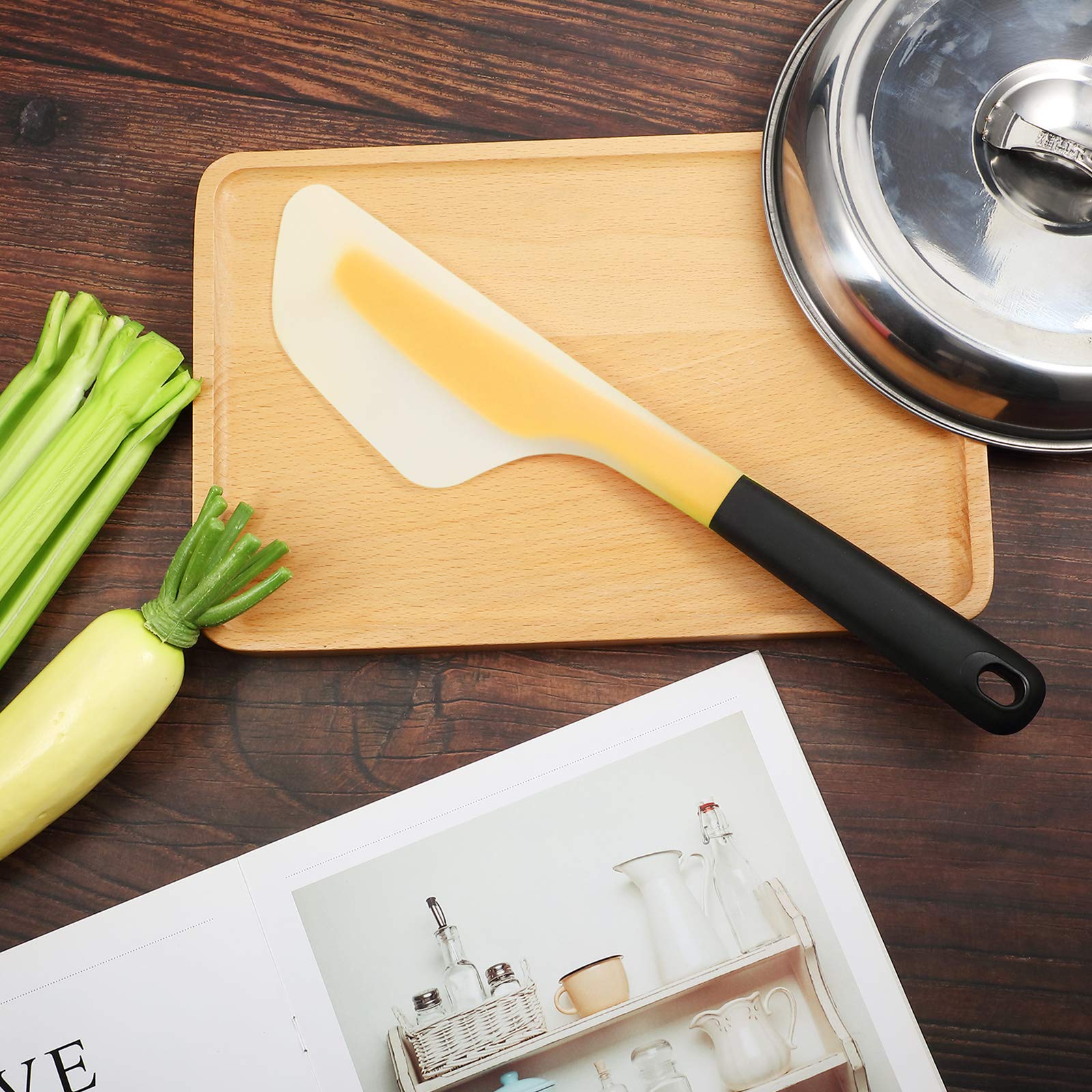 Patelai espatula para cocina, uso versatil para panqueques y omeletas
