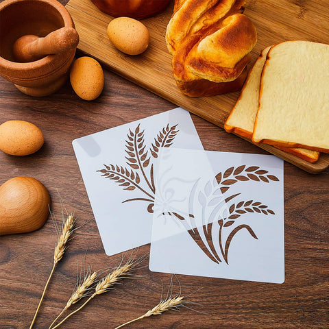 Patelai Hojas: plantilla para adornos vegetales en pan y pasteles.
