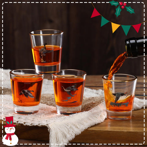 Patelai juego de 4 vasos, regalo ideal para casa.