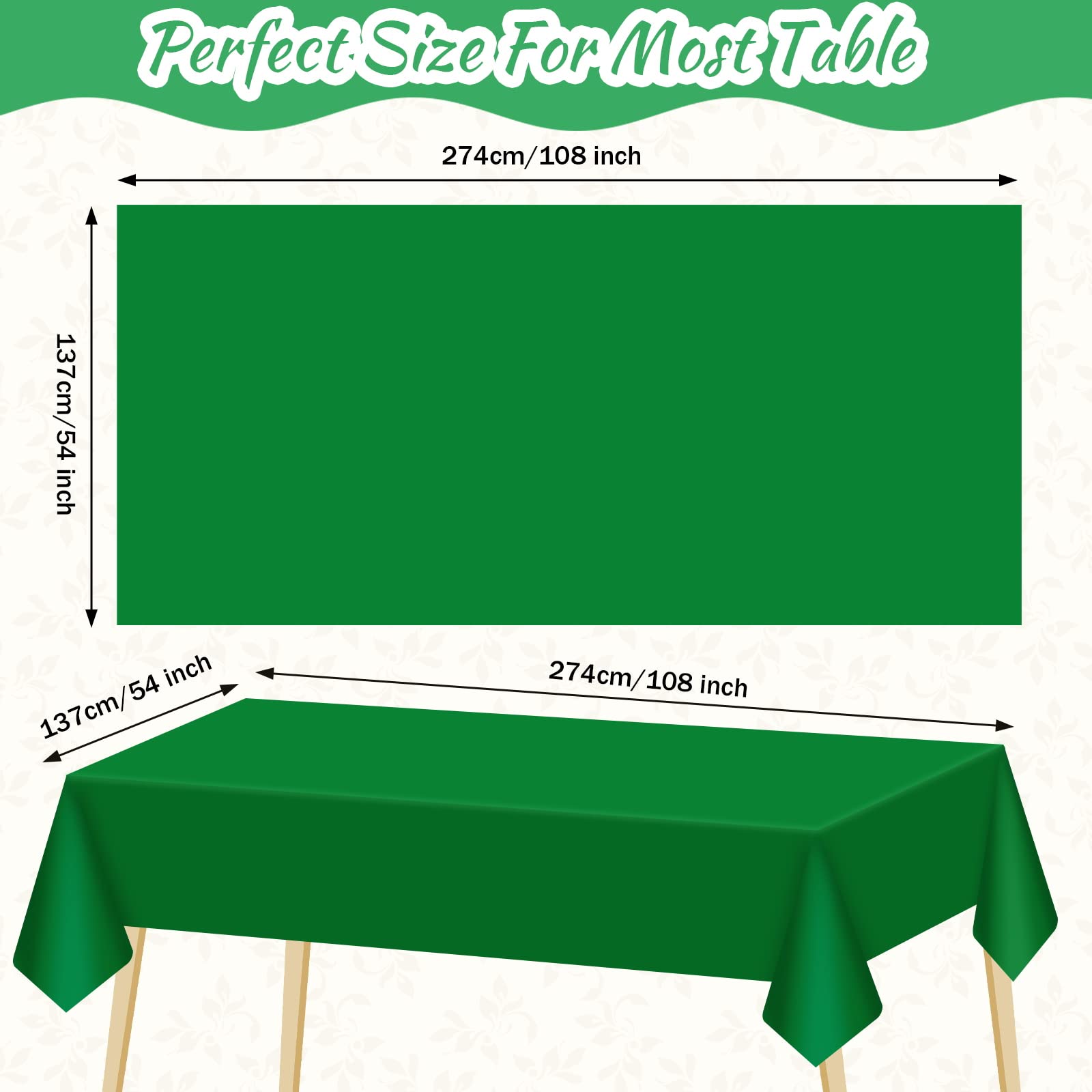 Mantel Patelai impermeable, protege la mesa durante comidas