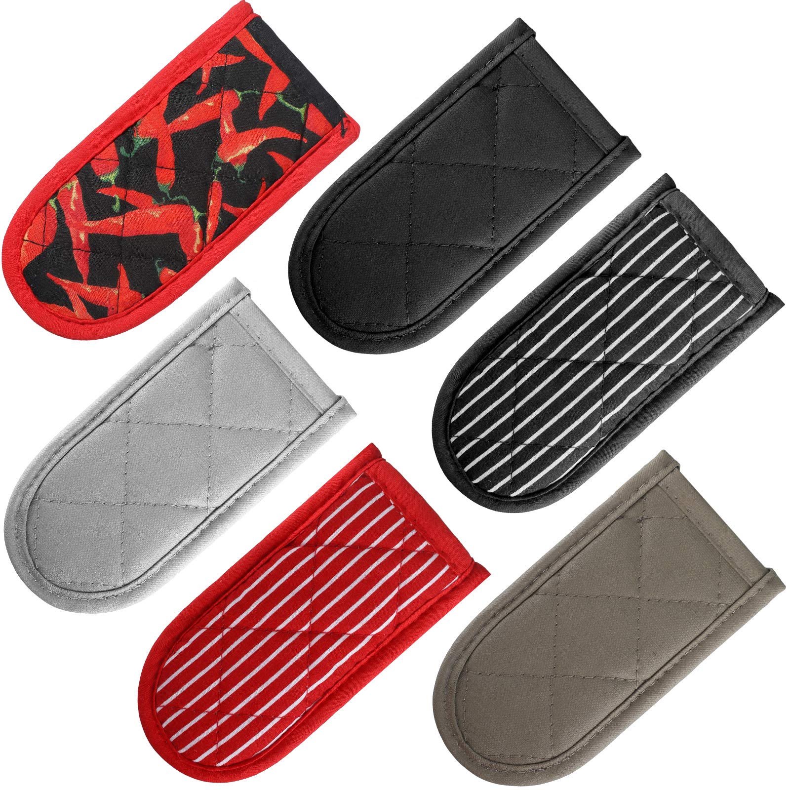 Patelai funda gris para mango de sartén, manejo seguro y cómodo
