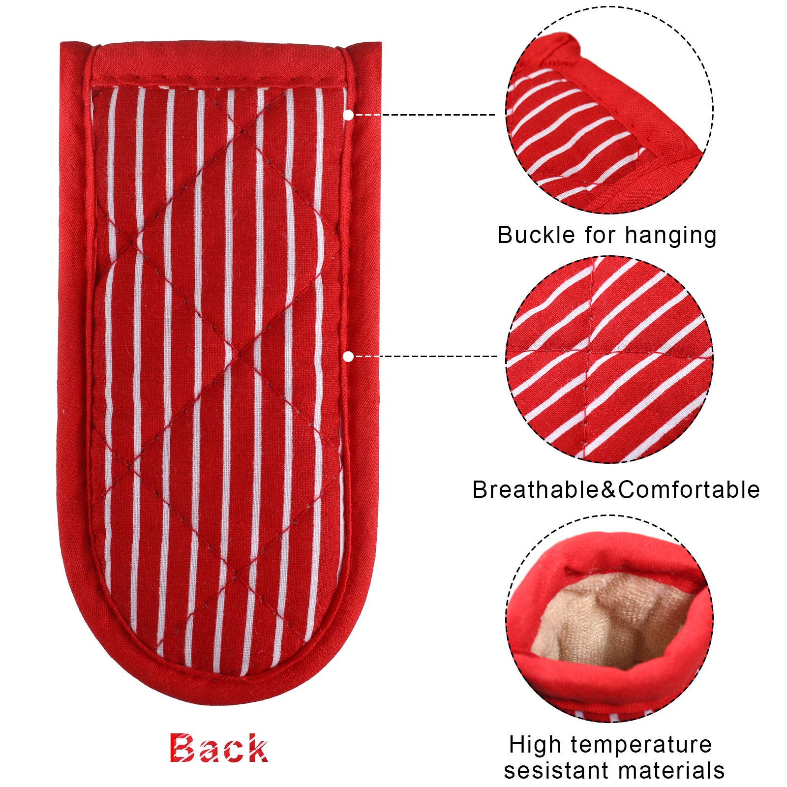 Patelai funda roja para mango, estilo vibrante y práctico