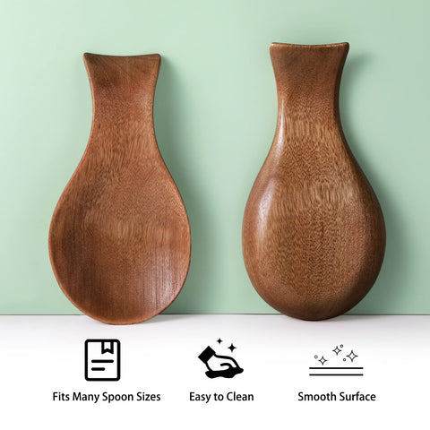 Patelai porta espátulas en mesa de cocina para orden y protección de la superficie.