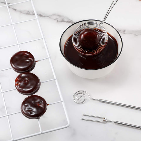 Set Patelai de herramientas para chocolate con gancho para colgar en la cocina