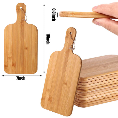 Tablas Patelai con bambú y grabado láser para decoración creativa