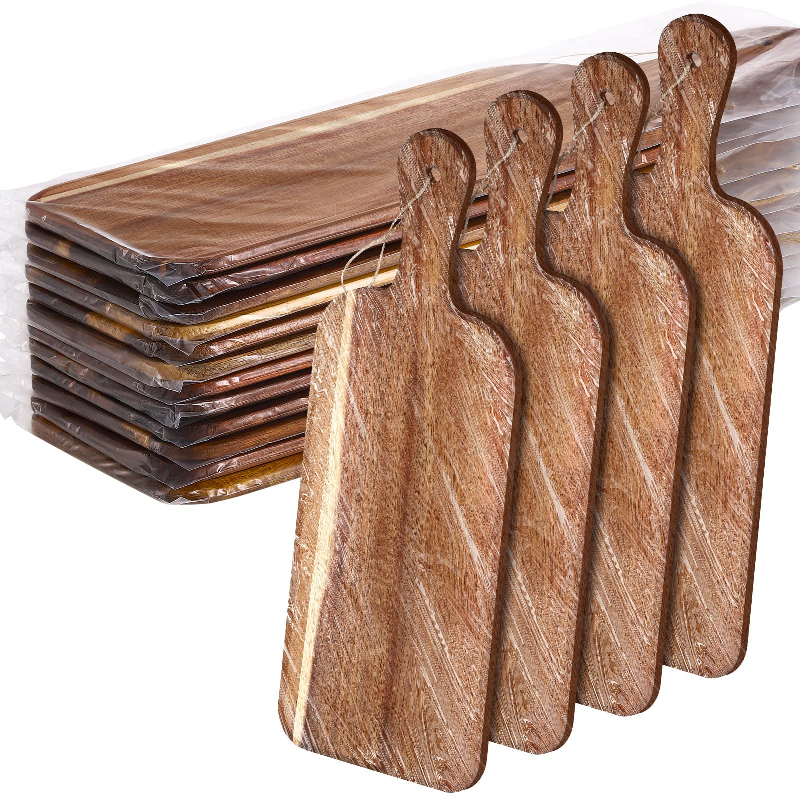 Patelai tablas de cortar con manijas, ideales para servir queso y pan.