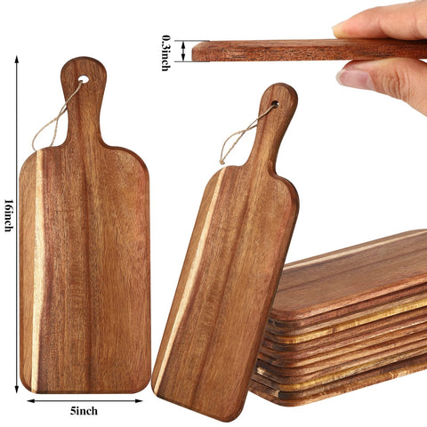 Patelai tabla de corte con superficie suave de acacia para uso diario.