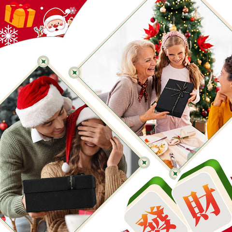 Patelai tarjeta de saludo mahjong, regalo personal con diseño único