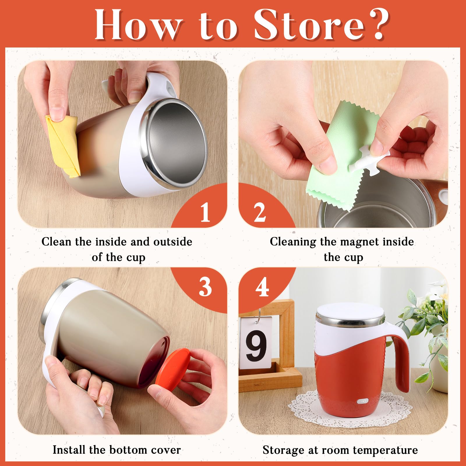 Patelai taza limpieza manual, fácil de mantener sin lavavajillas.