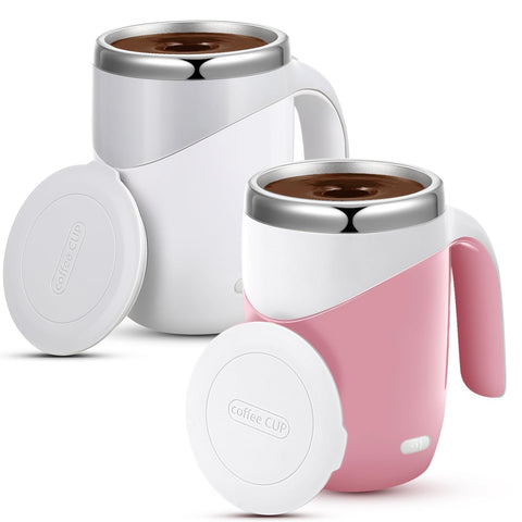 Patelai tazas mezcladoras automáticas de 400 ml, ideal para regales corporativos.