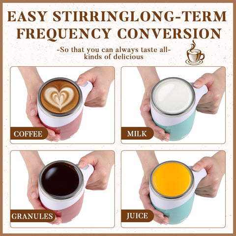 Patelai taza mezcladora automática para escritorio y casa.