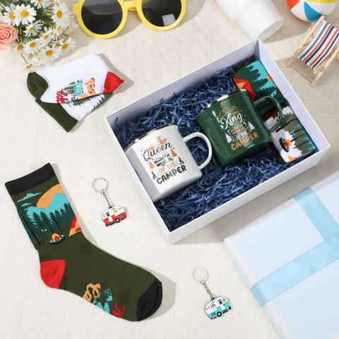 Patelai tazas esmaltadas 17 oz, ideales para aventuras al aire libre