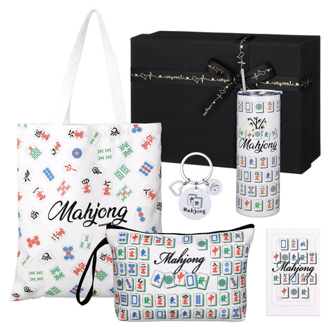 Patelai vaso térmico 20 onzas con motivos mahjong, ideal para llevar bebidas diariamente