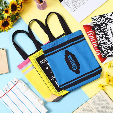 Paterr bolsas docentes con cuaderno, capacidad amplia para libros y dispositivos.