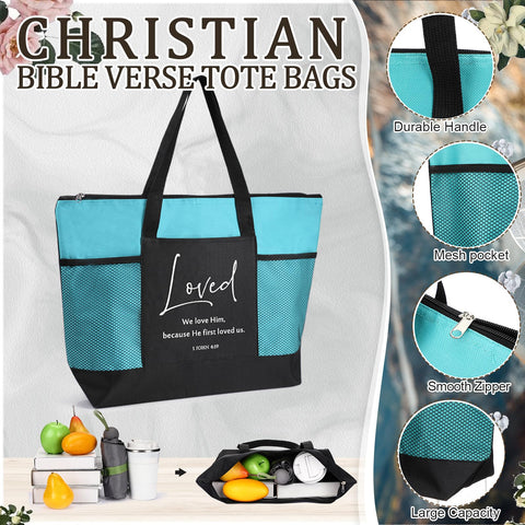Paterr bolsa tote grande 33x45x10 cm, capacidad para libros y cuadernos.