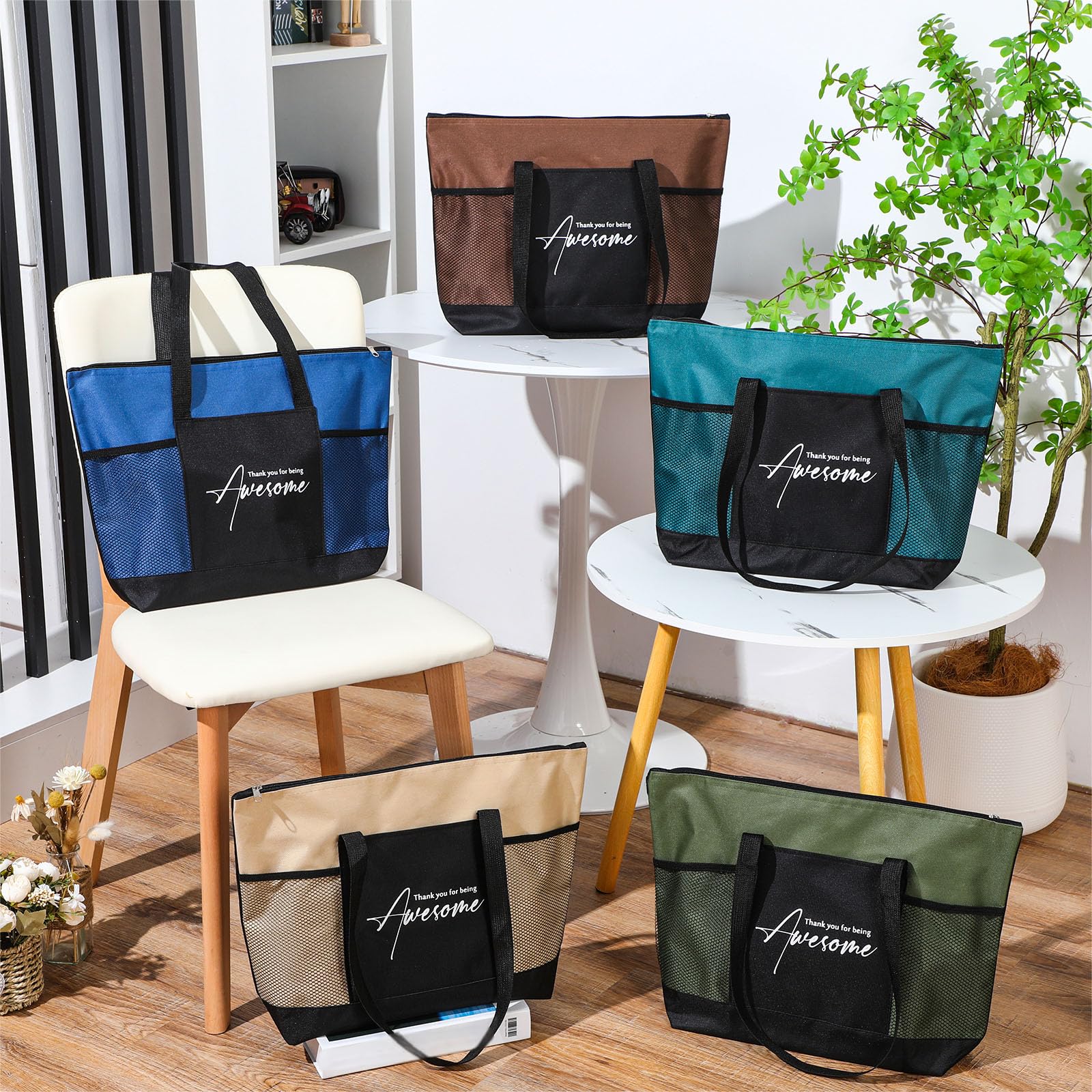 Paterr bolsa duradera con cremallera protege objetos personales