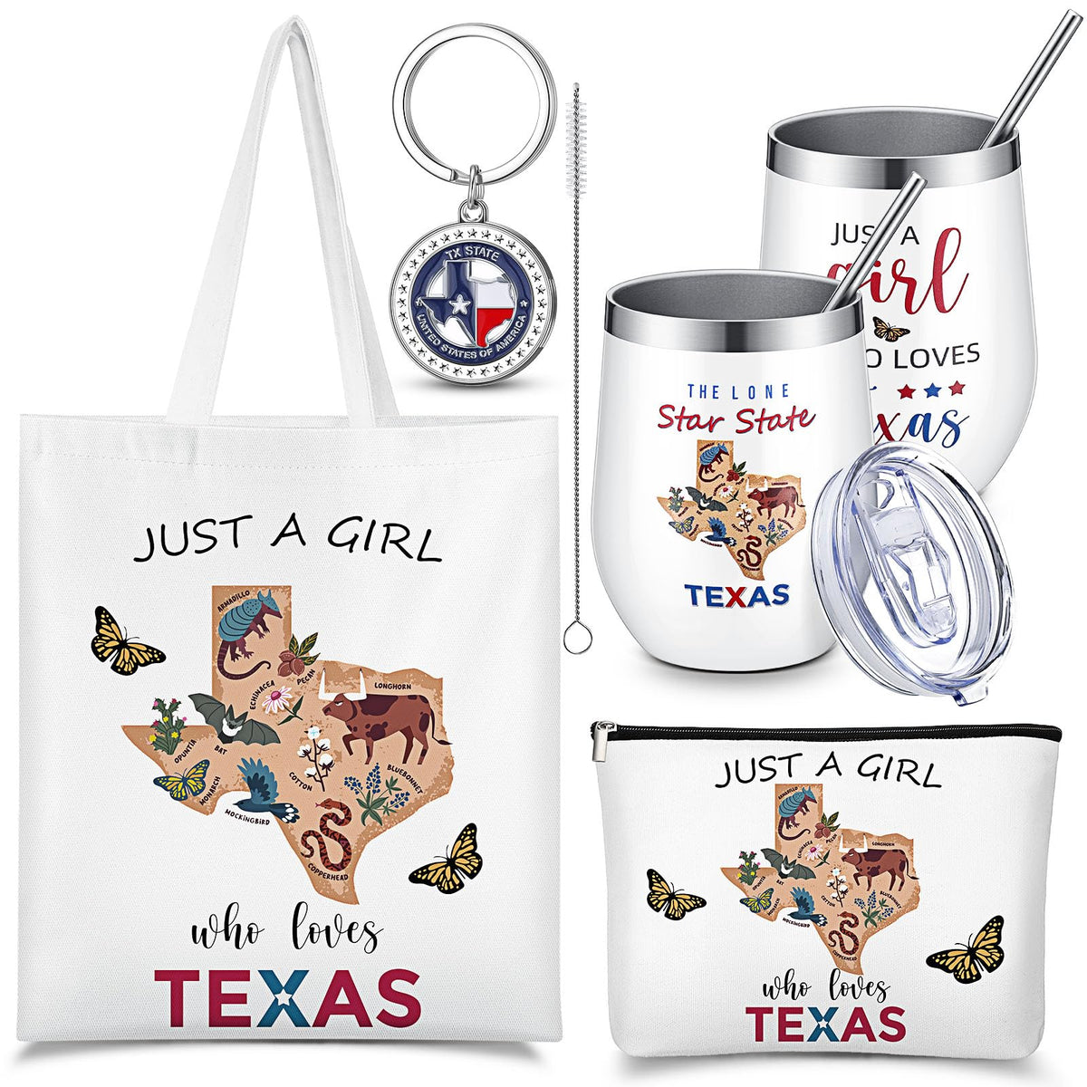 Paterr vaso Texas de 12 onzas para bebidas, ideal para viajar.
