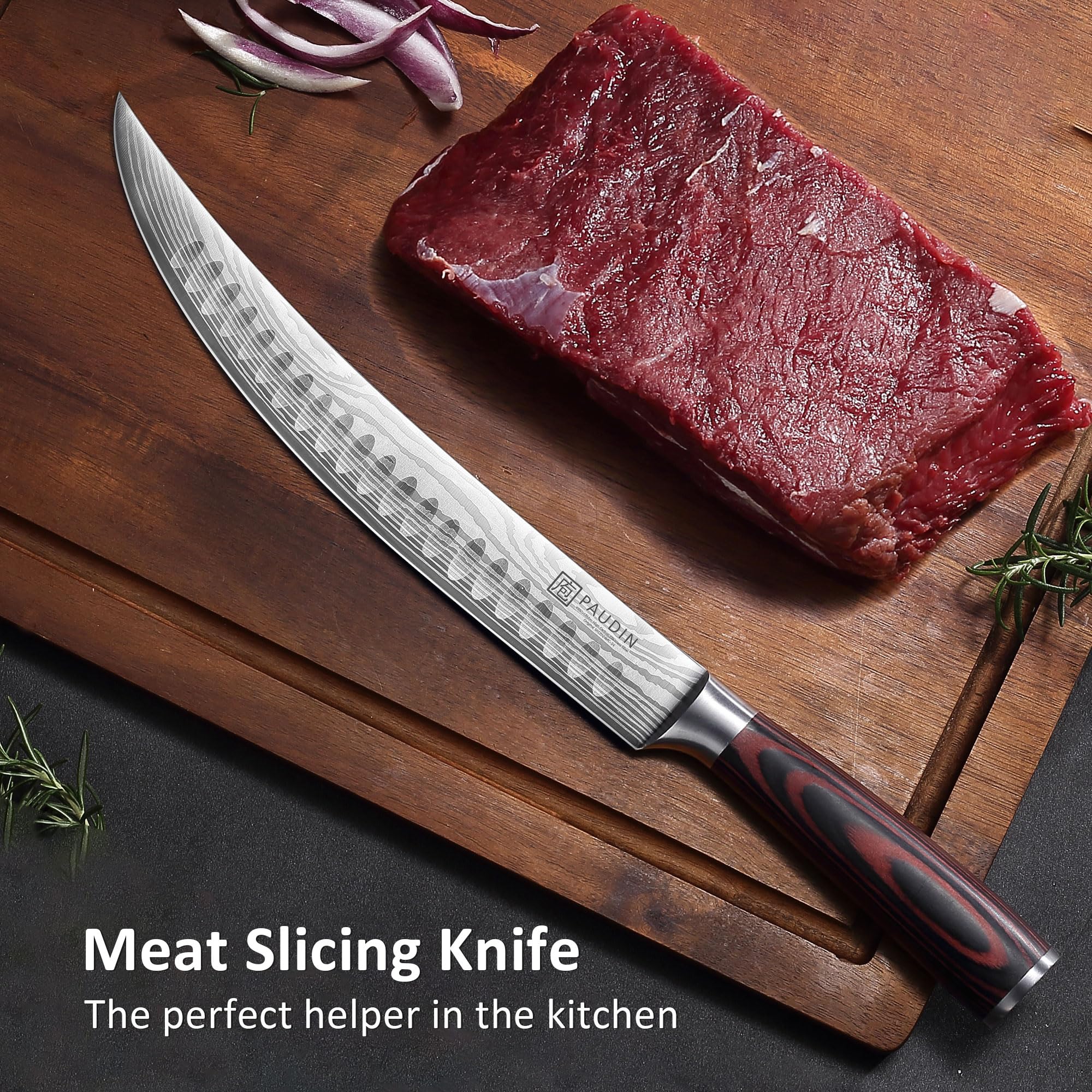 PAUDIN caja regalo elegante para cuchillo gourmet.