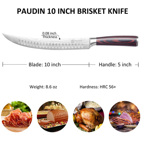 PAUDIN cuchillo afilado de precisión para cortes limpios.