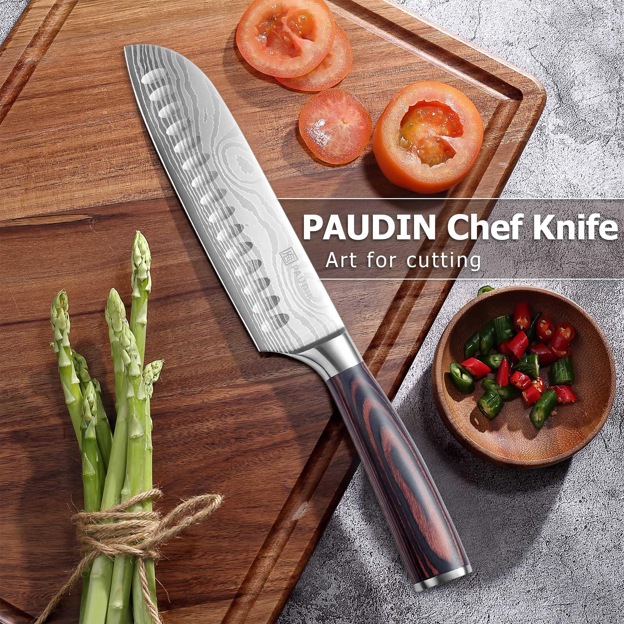 PAUDIN Santoku regalo en caja personalizada para ocasiones especiales